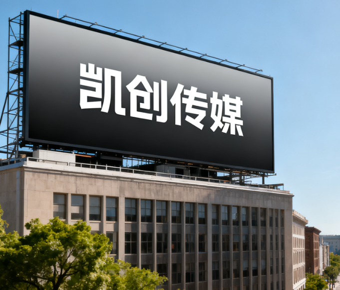田林户外广告牌的设计与制作