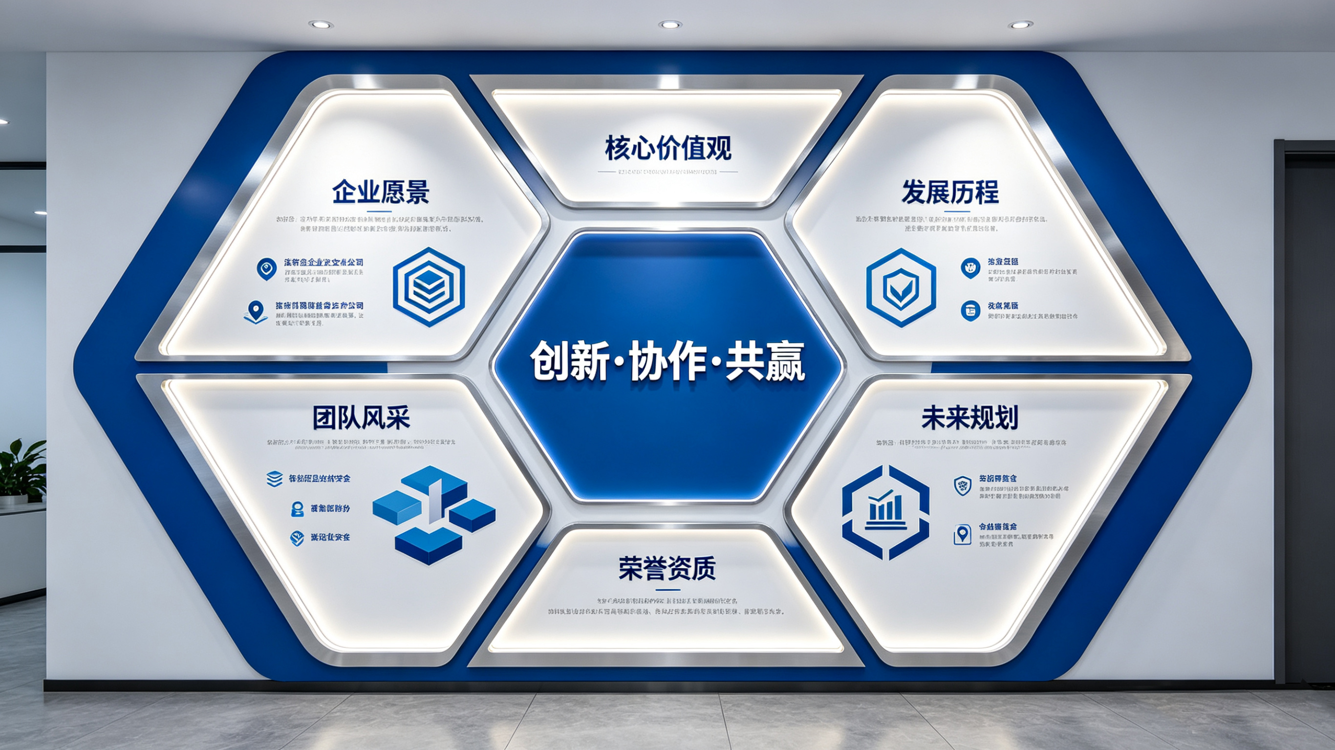 田林企业文化墙六边形避坑指南（新手常犯5个错误）